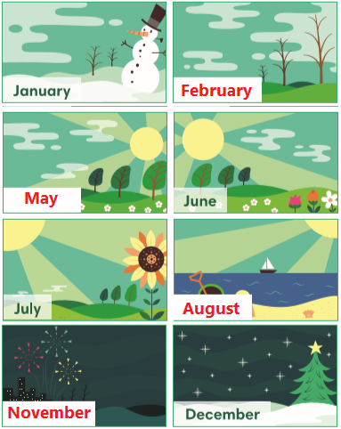 0.4. My birthday is … - Unit 0. My world - Tiếng Anh 6 – English Discovery 1 2