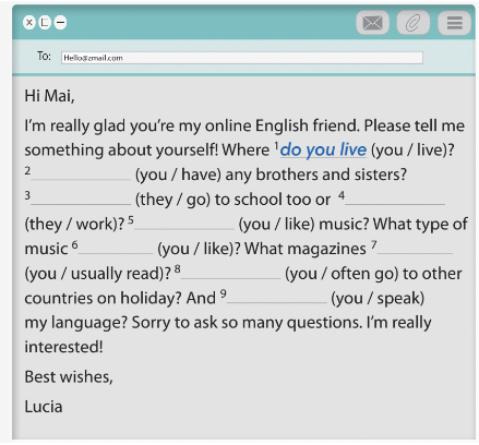1.4 - Unit 1. Cultural interests - SBT Tiếng Anh 7 English Discovery 3 1