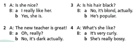 1d. Everyday English - Unit 1. My world - SBT Tiếng Anh 7 Right on! 1 1