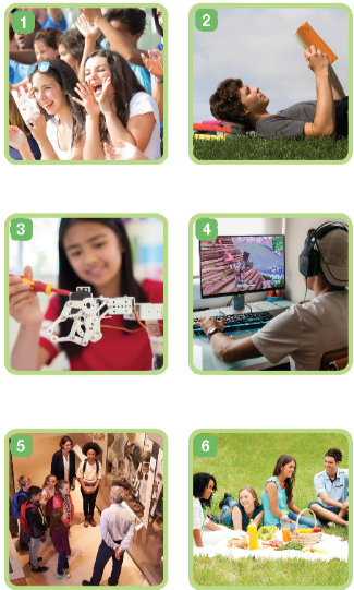 1d. Speaking - Unit 1. Round the clock - SBT Tiếng Anh 10 Bright 1 1