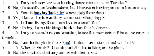 1e. Grammar - Unit 1. My world - SBT Tiếng Anh 7 Right on! 1 1