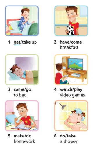 2a. Every day - Unit 2 SBT Tiếng Anh 6 – Right on 0 1