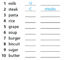 2c. Vocabulary - Unit 2. Fit for life - SBT Tiếng Anh 7 Right on! 2 1