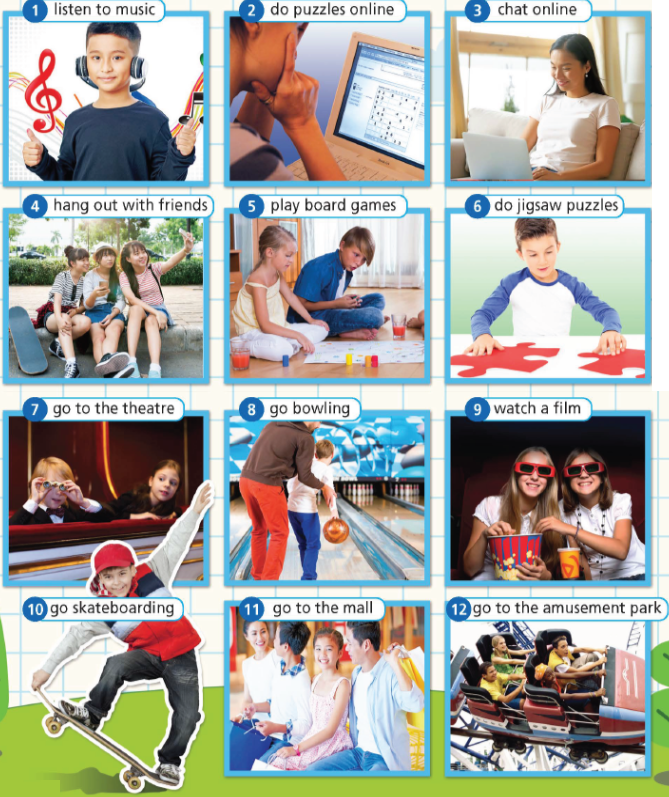 2c. Vocabulary - Unit 2 - Tiếng Anh 6 - Right on! 0 1