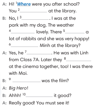 3.2 - Unit 3. Animals' magic - SBT Tiếng Anh 7 English Discovery 3 2