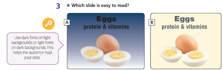 3. Present healthy/unhealthy food – Presentation skills – SBT Tiếng Anh 6 – Right on! 2 1