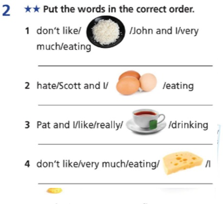 3a. Vocabulary - Unit 3. All about food SBT Tiếng Anh 6 – Right on 1 1