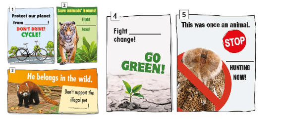 3c. Vocabulary - Unit 3. The Environment - SBT Tiếng Anh 8 Right on! 1 1