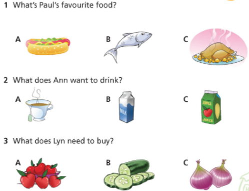 3f. Skills - Unit 3 - Tiếng Anh 6 - Right on! 6 1