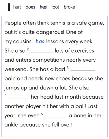 4.1 - Unit 4. Health and fitness - SBT Tiếng Anh 7 English Discovery 5 1