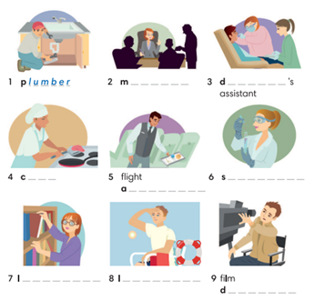 4.1. Vocabulary - Unit 4. The world of work - SBT Tiếng Anh 9 English Discovery 0 1