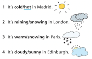4a. Vocabulary – Unit 4. Holidays! – SBT Tiếng Anh 6 – Right on! 1 1
