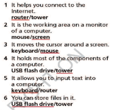 4c. Vocabulary - Unit 4. All things high- tech - SBT Tiếng Anh 7 Right on! 1 2