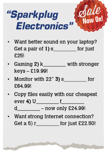 4c. Vocabulary - Unit 4. All things high- tech - SBT Tiếng Anh 7 Right on! 2 1