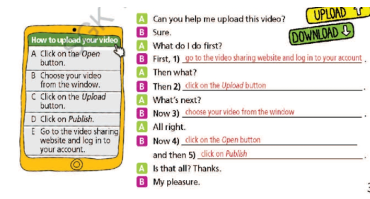 4d. Everyday English - Unit 4. All things high - tech - SBT Tiếng Anh 7 Right on! 2 2