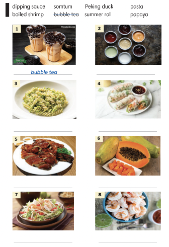 5.1 - Unit 5. Food and drink - SBT Tiếng Anh 7 English Discovery 0 1