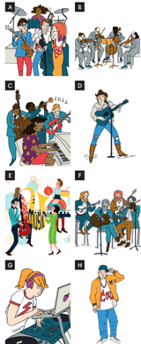 5.1. Vocabulary - Unit 5. The music of life - SBT Tiếng Anh 6 – English Discovery (Cánh Buồm) 2 1