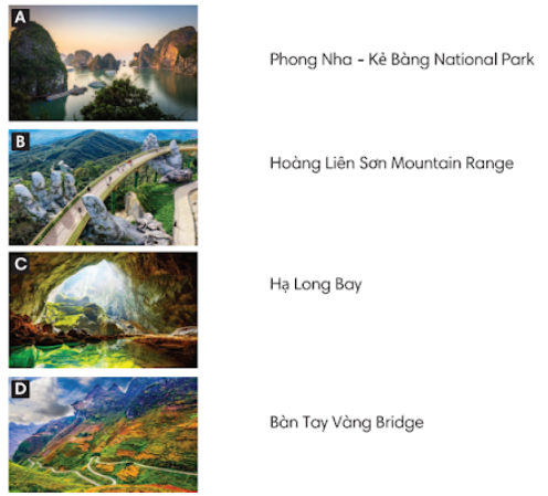 5.1. Vocabulary - Unit 5. Wonders of Việt Nam - SBT Tiếng Anh 9 English Discovery 0 1