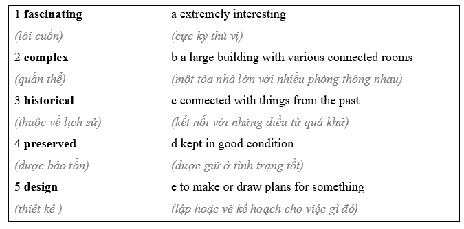 5.8. Speaking - Unit 5. Heritages site - SBT Tiếng Anh 11 English Discovery 1 2