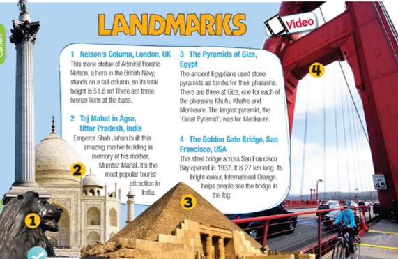 5. CLIL – Unit 5. London was great! – Tiếng Anh 6 – Right on! 0 2