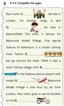 5a. Vocabulary – Unit 5. London was great – SBT Tiếng Anh 6 – Right on! 3 1
