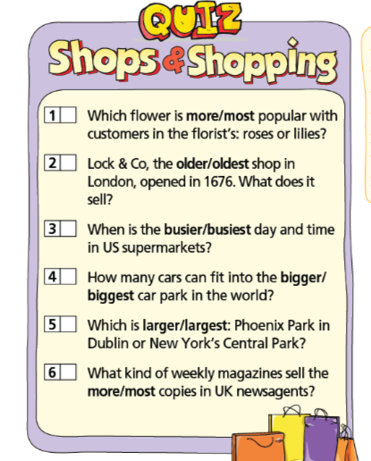 5b. Grammar - Unit 5. Travel and Transportation - SBT Tiếng Anh 7 Right on! 0 1