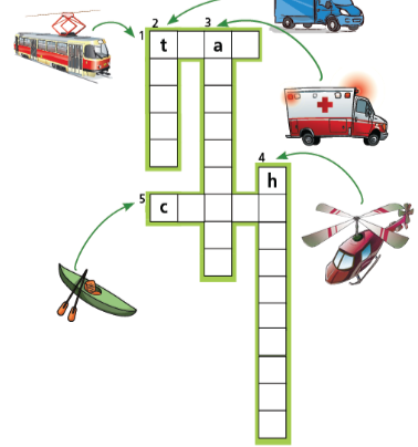 5c. Vocabulary - Unit 5. Travel and Transportation - SBT Tiếng Anh 7 Right on! 0 1