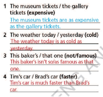 5e. Grammar - Unit 5. Travel and Transportation - SBT Tiếng Anh 7 Right on! 1 2