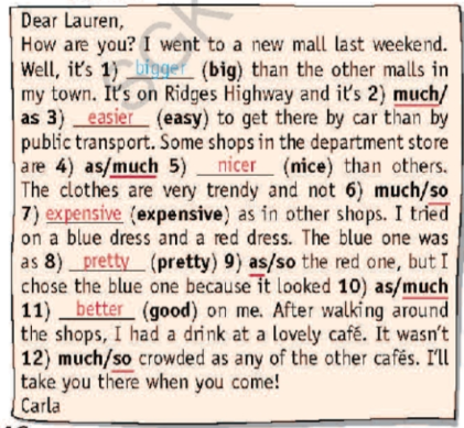 5e. Grammar - Unit 5. Travel and Transportation - SBT Tiếng Anh 7 Right on! 2 2