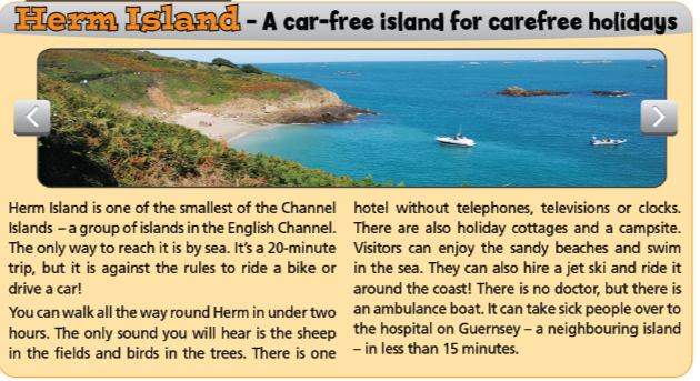 5f. Reading - Unit 5. Travel And Transportation - SBT Tiếng Anh 7 Right on! 0 1