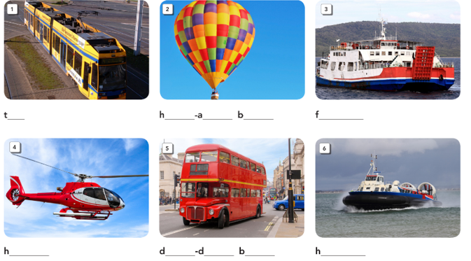 6.1. Vocabulary - Unit 6. On the go - SBT Tiếng Anh 11 English Discovery 0 1