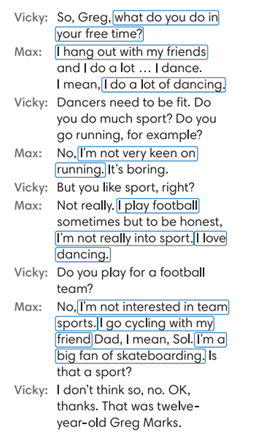 6.6 Speaking – Unit 6. A question of sport – Tiếng Anh 6 – English Discovery 2 2