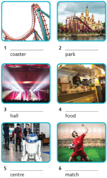6a. Vocabulary – Unit 6. Entertainment – SBT Tiếng Anh 6 – Right on! 0 1