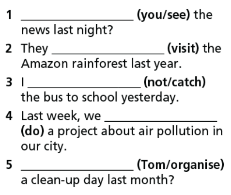 6b. Grammar - Unit 6. Be Green - SBT Tiếng Anh 7 Right on! 2 1