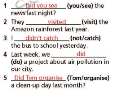 6b. Grammar - Unit 6. Be Green - SBT Tiếng Anh 7 Right on! 2 4