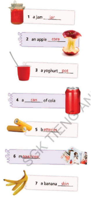 6c. Vocabulary - Unit 6. Be Green - SBT Tiếng Anh 7 Right on! 0 2