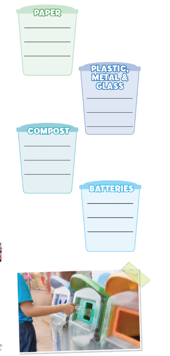 6c. Vocabulary - Unit 6. Be Green - SBT Tiếng Anh 7 Right on! 1 1