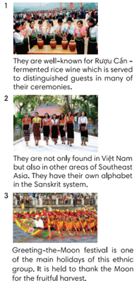 7.1 - Unit 7. Ethnic groups in Việt Nam - SBT Tiếng Anh 8 English Discovery 0 1