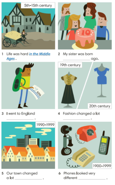 7.1. Vocabulary - Unit 7. The time machine - SBT Tiếng Anh 6 – English Discovery (Cánh Buồm) 0 1