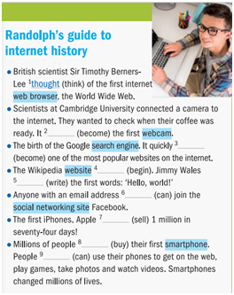 7.1 Vocabulary – Unit 7. The time machine – Tiếng Anh 6 – English Discovery 3 1