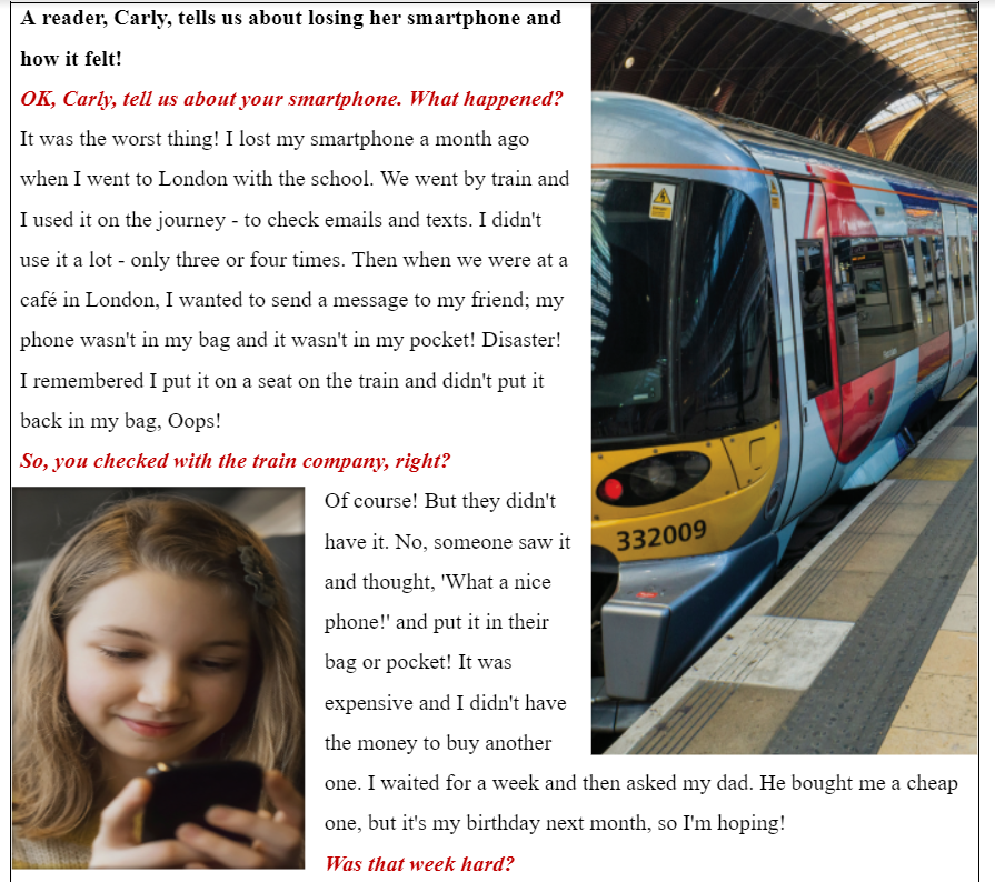 7.3. Reading and Vocabulary - Unit 7. The time machine - SBT Tiếng Anh 6 – English Discovery (Cánh Buồm) 1 1