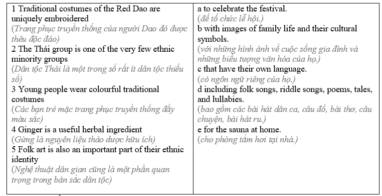 7.8 - Unit 7. Ethnic groups in Việt Nam - SBT Tiếng Anh 8 English Discovery 0 1
