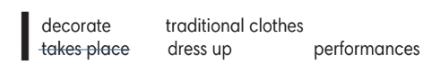 8.1 - Unit 8. Festivals around the world - SBT Tiếng Anh 7 English Discovery 4 1