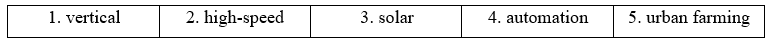 8.9. Self-check - Unit 8. Cities of the future - SBT Tiếng Anh 11 English Discovery 0 1
