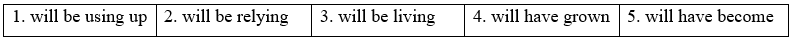 8.9. Self-check - Unit 8. Cities of the future - SBT Tiếng Anh 11 English Discovery 1 1