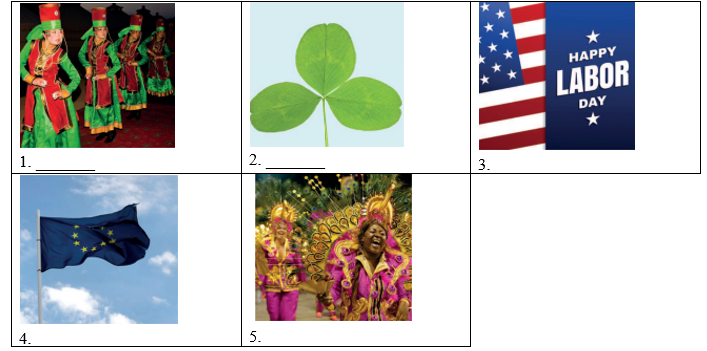 9.1. Vocabulary - Unit 9. Let's get together - SBT Tiếng Anh 9 English Discovery 4 1