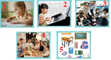 B. Vocabulary & Grammar Unit 1 SBT Tiếng Anh 6 – Global Success (Kết nối tri thức) 0 1