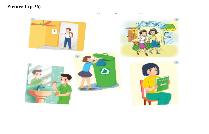 C. Speaking - Unit 11. Our Greener World - SBT Tiếng Anh 6 - Global Success (Kết nối tri thức) 2 1