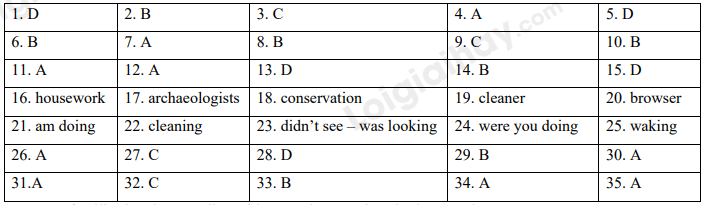 Đề thi giữa kì 1 Tiếng Anh 10 English Discovery - Đề số 1 1 1