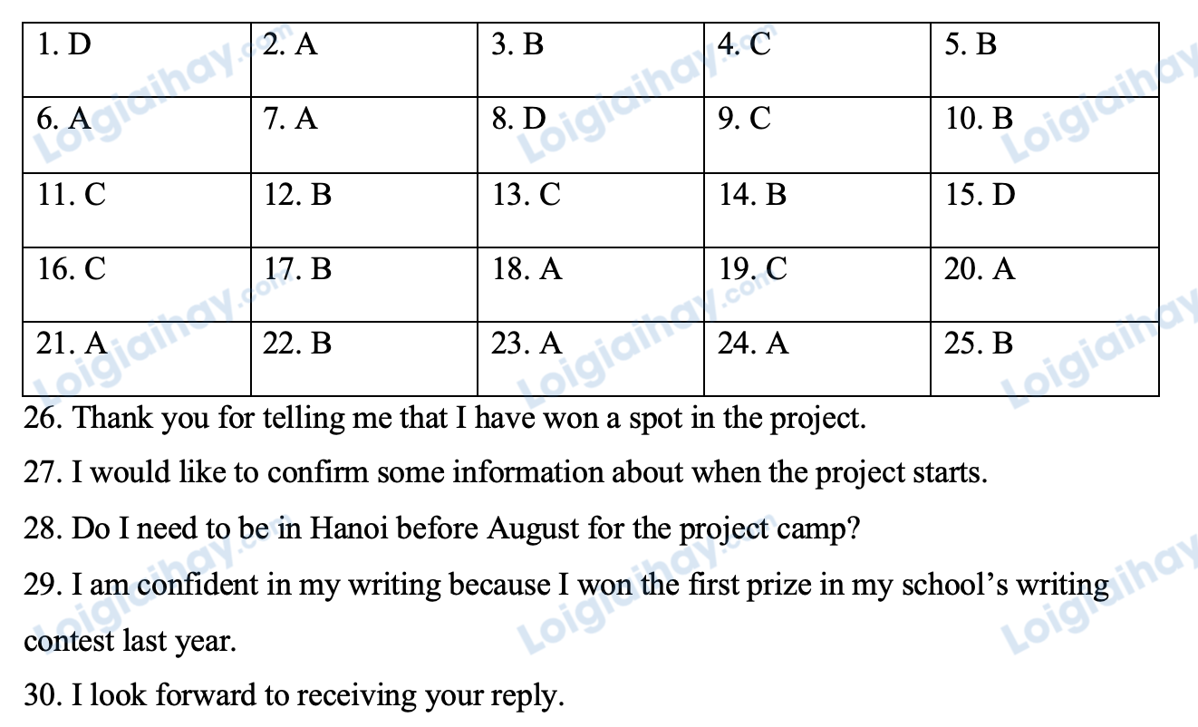 Đề thi giữa kì 1 Tiếng Anh 11 English Discovery - Đề số 2 1 1